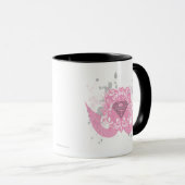 Mug Supergirl rose aile design (Devant droit)