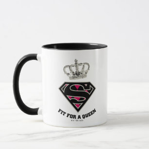 Mug Supergirl S-Shield "Adapté Pour Une Reine"