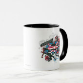 Mug Supergirl sauve le monde (Devant droit)