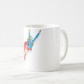 Mug Supergirl s'enfonce haut (Devant droit)