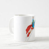 Mug Supergirl s'enfonce haut (Devant gauche)