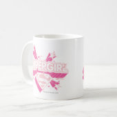 Mug Supergirl Stars et Logo (Devant gauche)