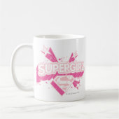 Mug Supergirl Stars et Logo (Gauche)