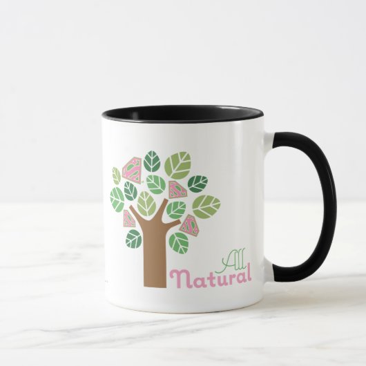 Mug Supergirl Tout arbre naturel (Droite)
