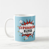 Mug Superhero Comic Speech Cloud Boy (Gauche)