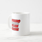 Mug Superhero .. Ingénieur nucléaire (Devant gauche)
