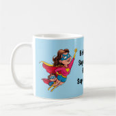 Mug Superhero Maman et enfant Personnalisé (Gauche)