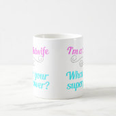 Mug Superhero mignonne sage-femme (Centre)