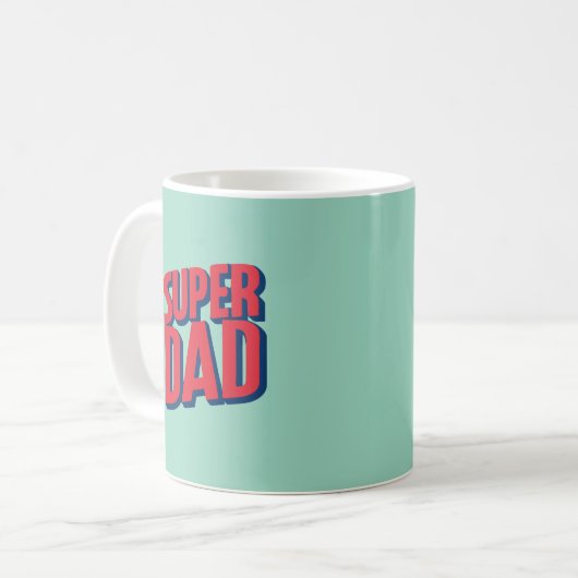Mug Superhero papa (Devant gauche)