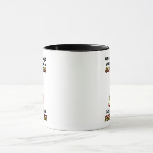 Mug SUPERHERO...Pompier (Centre)