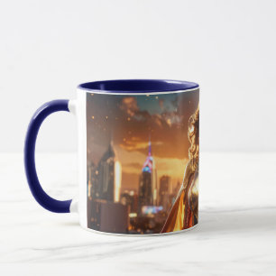 MUG SUPERHÉROÏNE - FEMME SUPERHÉROÏNE