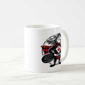 Mug Superhéros canadien du castor (Devant droit)