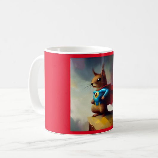 Mug Superhéros de l'écureuil (Devant gauche)