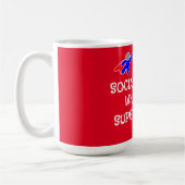 Mug Superhéros du travailleur social (Gauche)