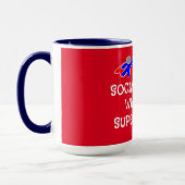 Mug Superhéros du travailleur social (Gauche)