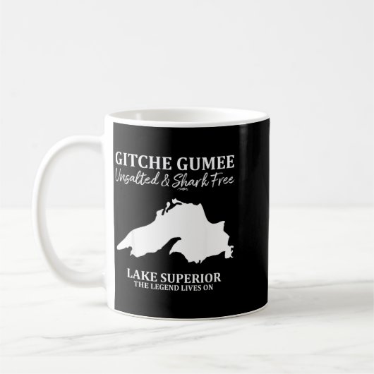 Mug Superior, Great Lake, Gitche Gumee Apparel Lakes  (Gauche)