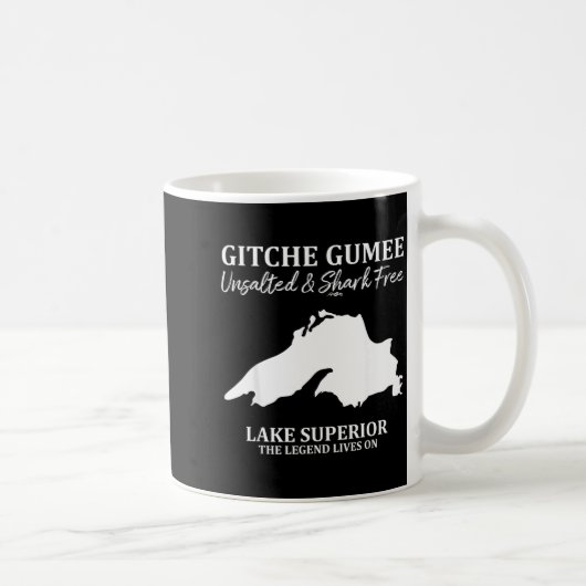 Mug Superior, Great Lake, Gitche Gumee Apparel Lakes  (Droite)