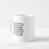 Mug SuperMaman...Professeur d'espagnol (Devant gauche)