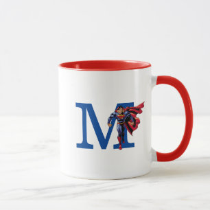 Mug Superman 47 Ajouter votre monogramme