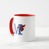 Mug Superman 47 | Ajouter votre monogramme (Devant gauche)