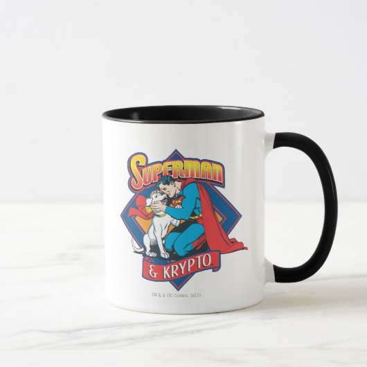 Mug Superman avec Krypto (Droite)
