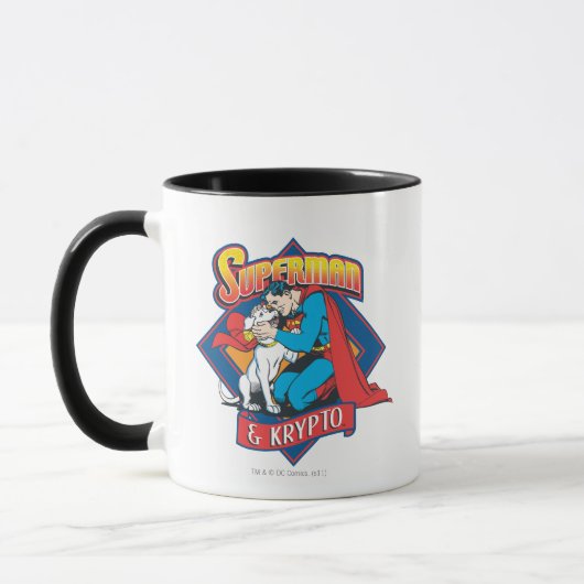Mug Superman avec Krypto (Gauche)