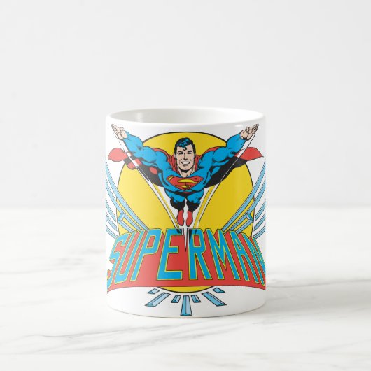 Mug Superman avec lettres (Centre)