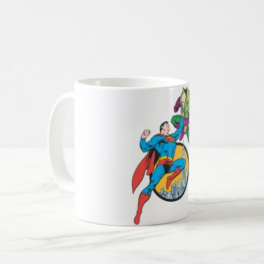 Mug Superman combat Lex Luthor (Devant gauche)