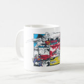 Mug Superman Comic Book Collage (Devant gauche)