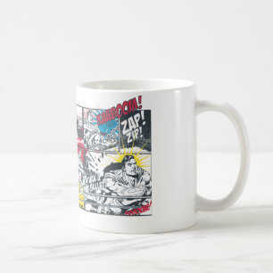 Mug Superman Comic Book Collage