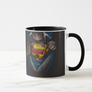 Mug Superman  Croquis de révélation de la poitrine c