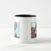 Mug Superman et gratte-ciels (Centre)