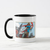 Mug Superman et gratte-ciels (Gauche)