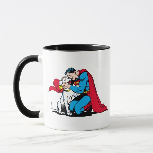 Mug Superman et Krypto (Gauche)