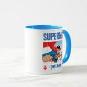 Mug Superman et Krypto prennent l'avion (Devant droit)