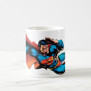 Mug Superman Flying Kick