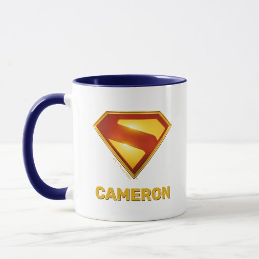 Mug Superman Golden S Shield brillance (Gauche)