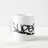 Mug Superman | Logo Graffiti (Devant gauche)