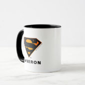 Mug Superman | Logo inspiré d'Halloween (Devant gauche)