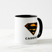Mug Superman | Logo inspiré d'Halloween (Devant droit)