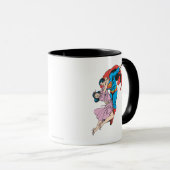 Mug Superman & Lois en rose (Devant droit)
