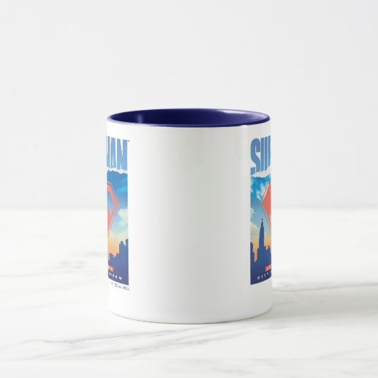 Mug Superman Metropolis Skyline (Centre)