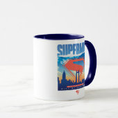 Mug Superman Metropolis Skyline (Devant droit)