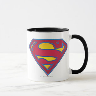 Mug Superman S-Shield Logo de points