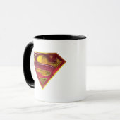 Mug Superman S-Shield | Logo de réflexion (Devant gauche)