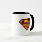 Mug Superman S-Shield | Logo de réflexion (Devant droit)