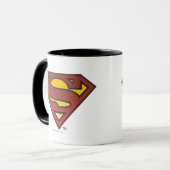 Mug Superman S-Shield | Logo des points dégradés (Devant gauche)