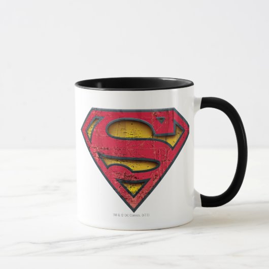 Mug Superman S-Shield | Logo en détresse (Droite)