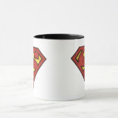 Mug Superman S-Shield | Logo Grunge (Centre)