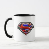 Mug Superman S-Shield | Logo Red Airbrush (Gauche)